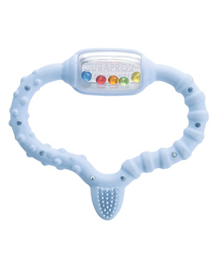 Стимулятор для прорезывания временных зубов, голубой
