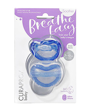 Набор сосок Curaprox, голубая размер 1