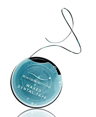 Вощеная зубная лента Swiss Smile