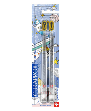 Набор зубных щеток Duo Hento Toto Edition 2022