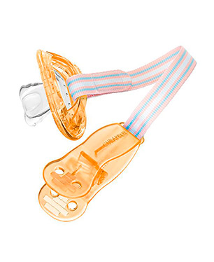 Держатель для соски, оранжевый